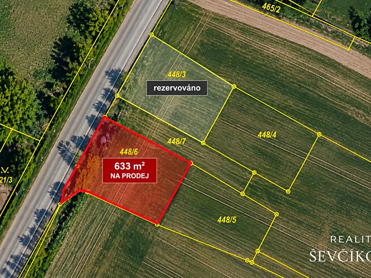 Prodej pozemku, 633 m² (3 z 4)