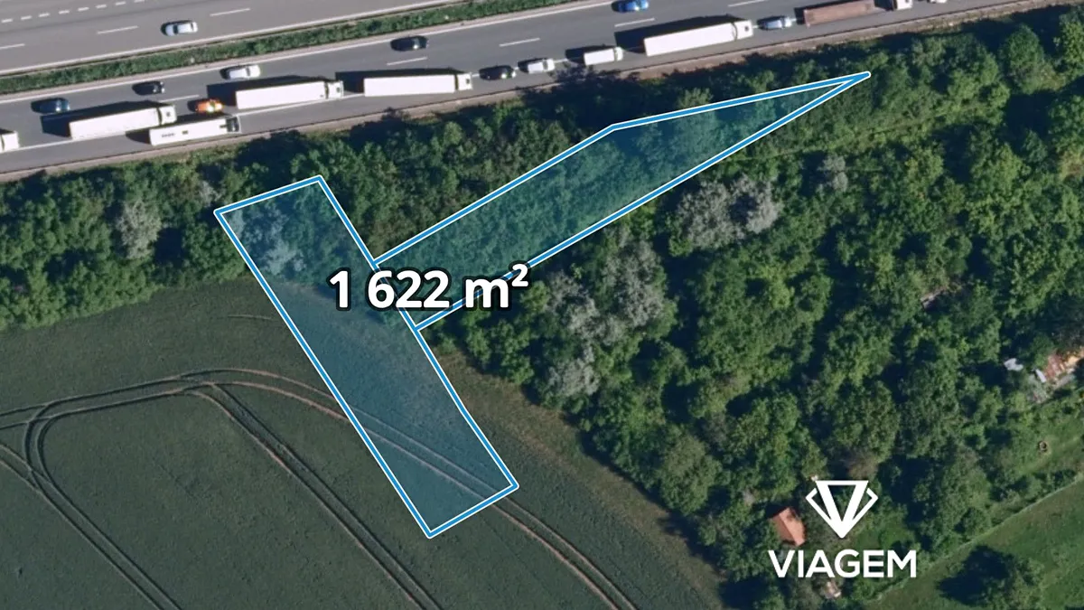 Prodej pole 1622 m²