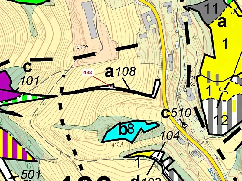 Dražba lesa 836 m², Městečko Trnávka – náhled fotky 3