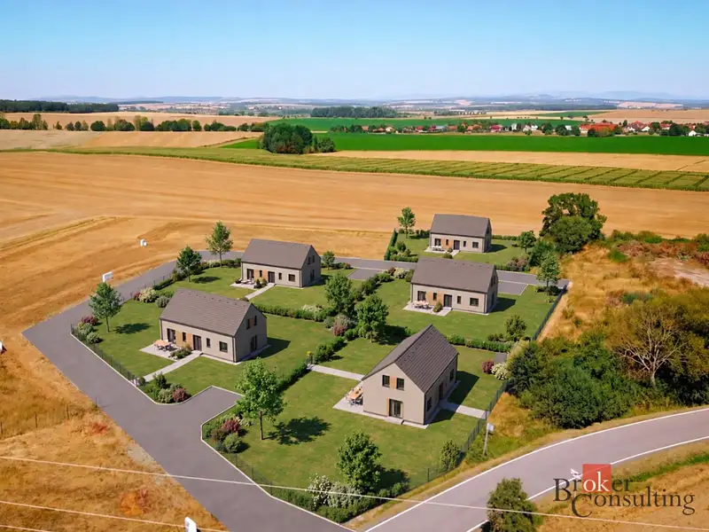 Prodej stavebního pozemku 902 m², Dolní Přím – náhled fotky 1