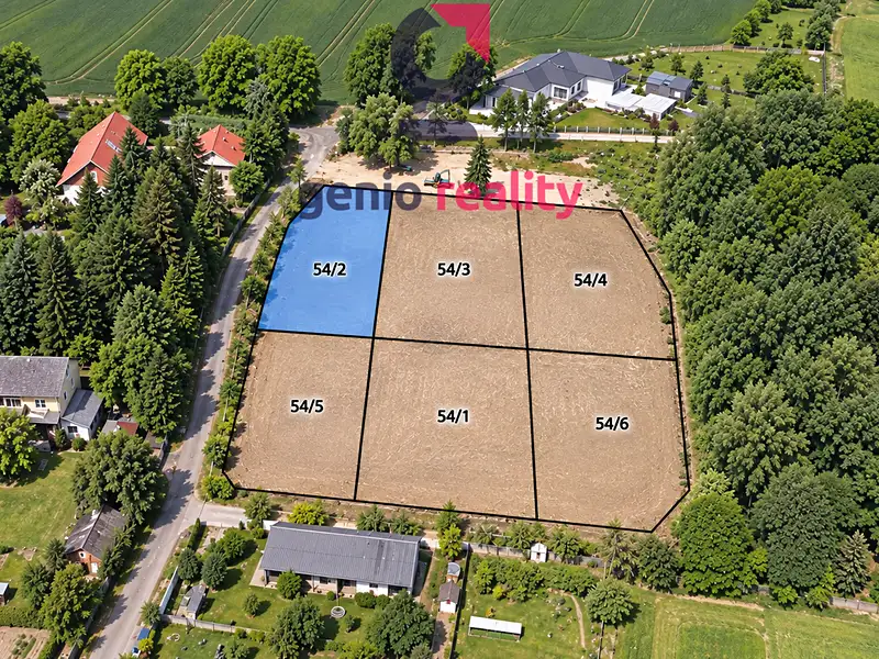 Prodej stavebního pozemku 901 m², Panenský Týnec – náhled fotky 1