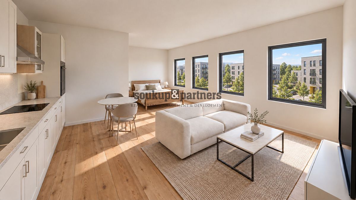Prodej bytu 1+kk 40 m², Praha – fotka 1 z 3