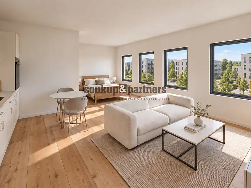 Prodej bytu 1+kk 40 m², Praha – náhled fotky 1