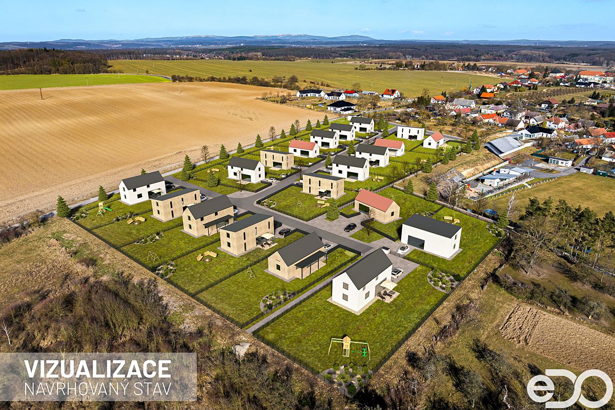 Prodej stavebního pozemku 836 m², Rožďalovice – fotka 1 z 3