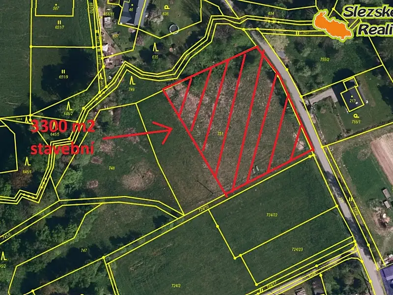 Prodej stavebního pozemku 7957 m², Vojkovice – náhled fotky 2