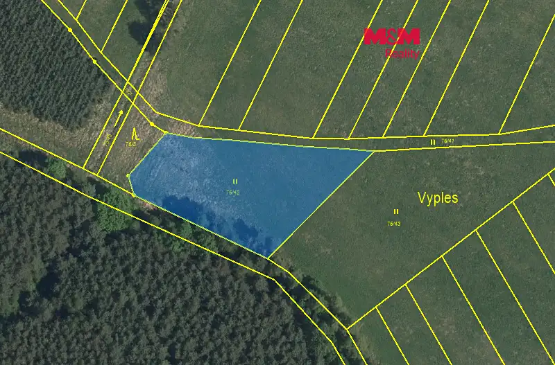 Prodej louky 2187 m², Kladruby nad Labem – náhled fotky 1