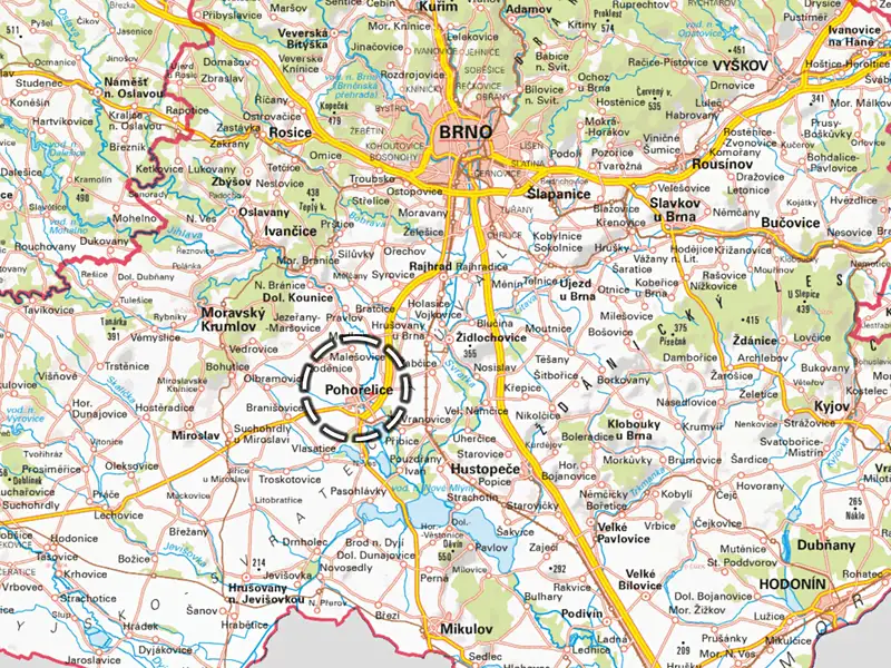 Prodej pole 3148 m², Pohořelice – náhled fotky 3