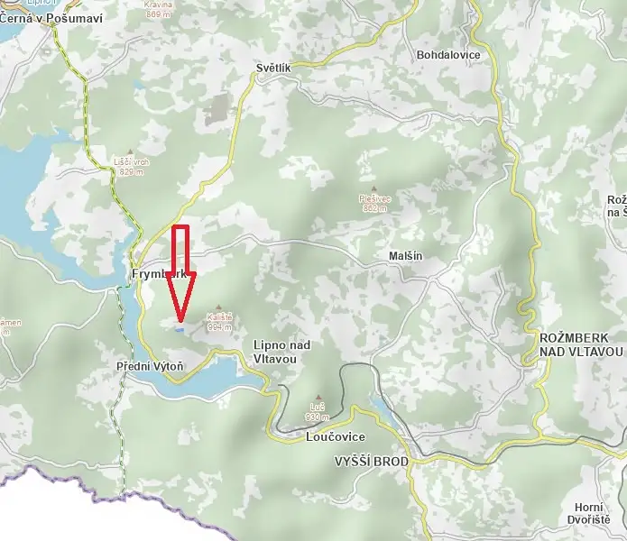 Prodej louky 20996 m², Lipno nad Vltavou – náhled fotky 3