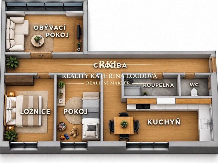 Prodej bytu 3+1, 62 m² (9 z 9)