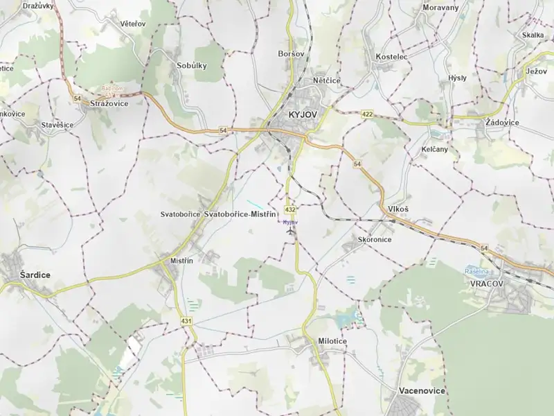 Prodej pole 4295 m², Svatobořice-Mistřín – náhled fotky 3