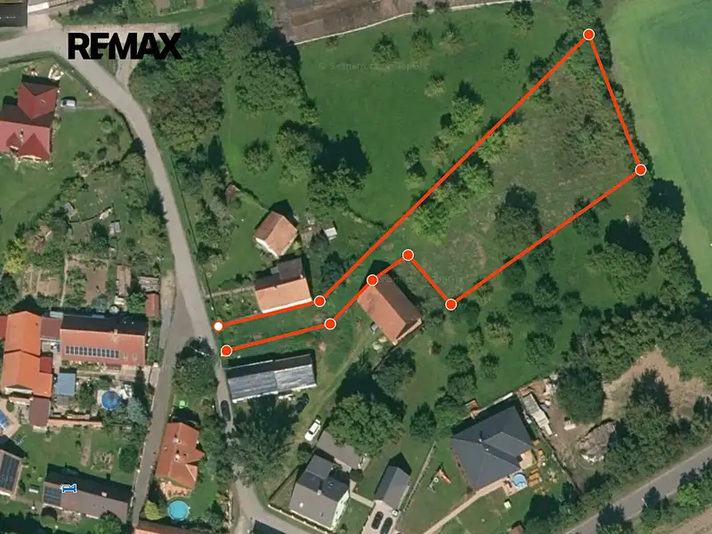 Prodej stavebního pozemku 1911 m², Dětenice – náhled fotky 1