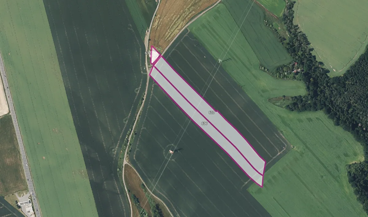 Prodej pole 23622 m²