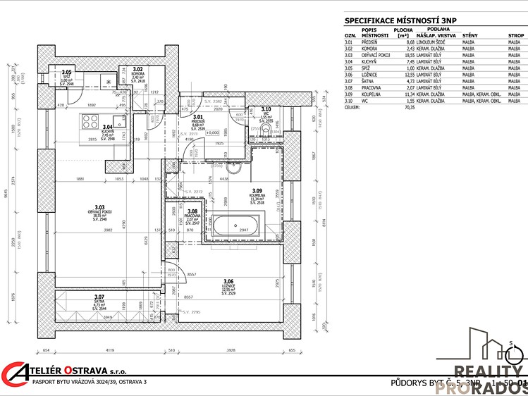 Квартира 2+kk на продаж, 79 м² (8 з 45)