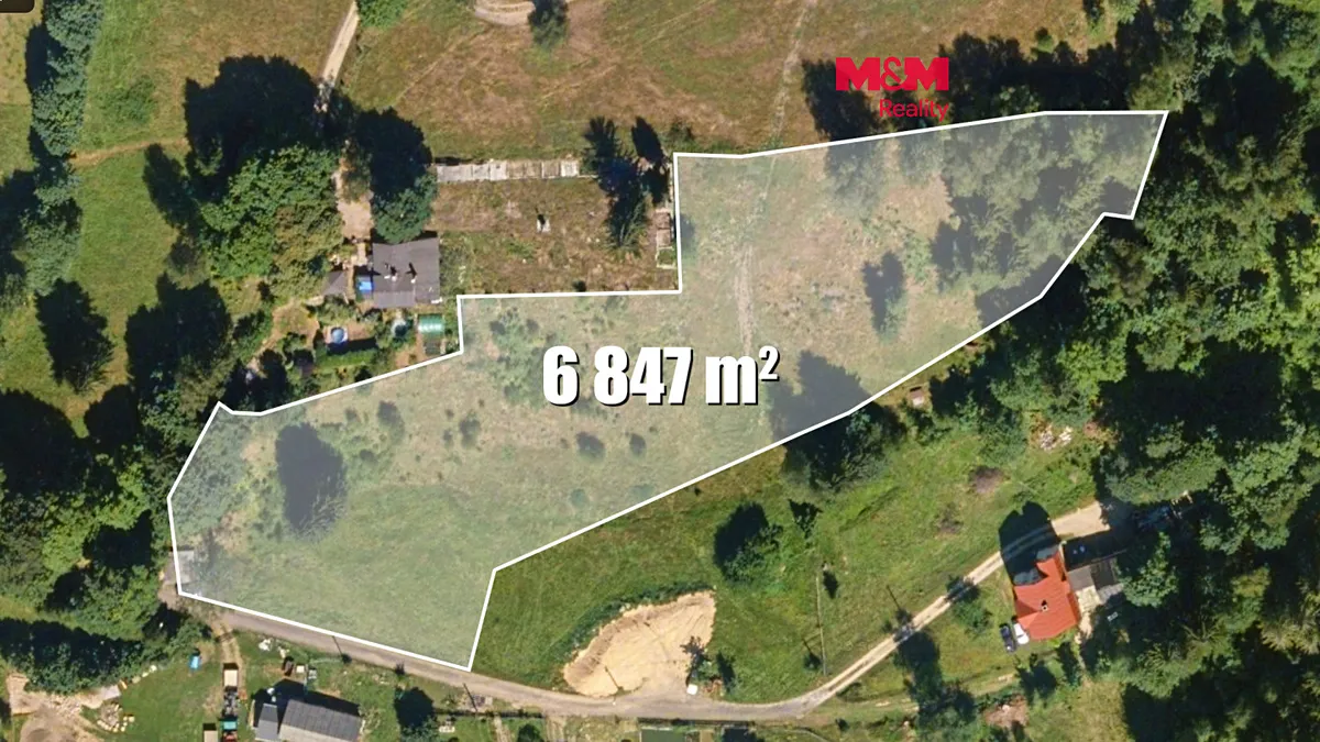 Prodej louky 6847 m²