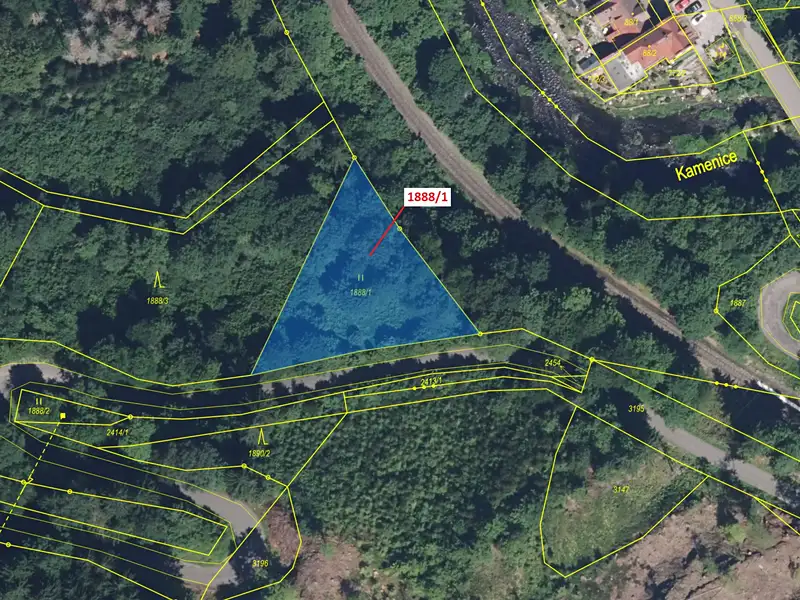 Dražba louky 1487 m², Držkov – náhled fotky 2