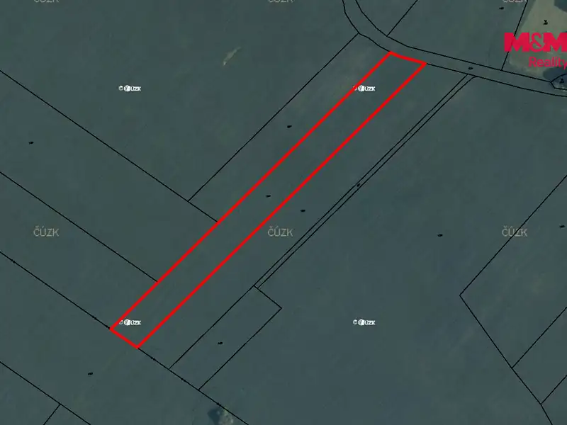 Prodej pole 9154 m², Chlístovice – náhled fotky 2