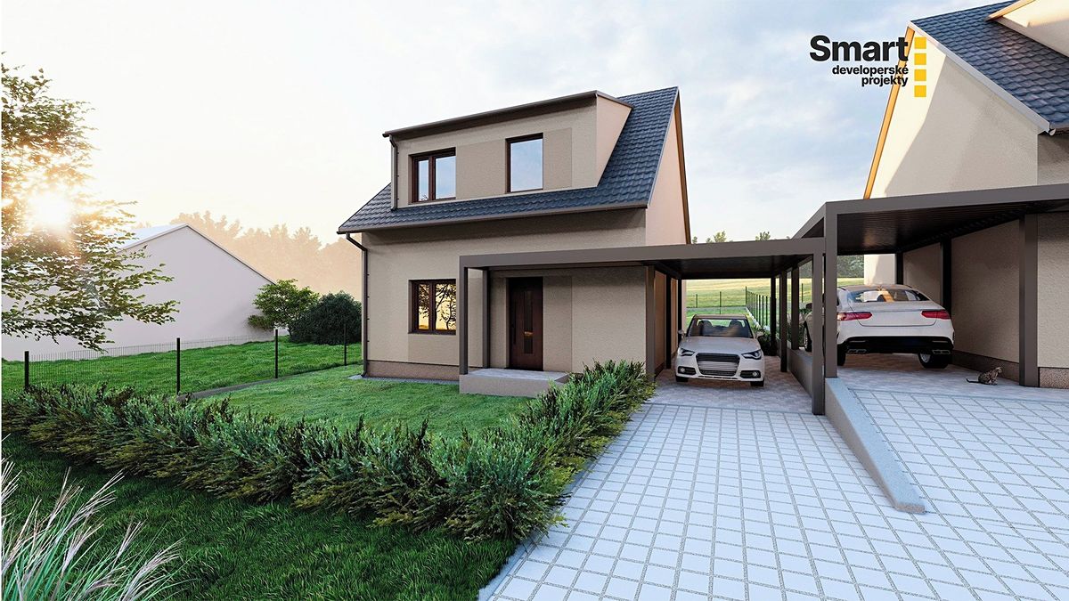 Prodej projektu na klíč 119 m², pozemek 603 m², Sazovice – fotka 1 z 3