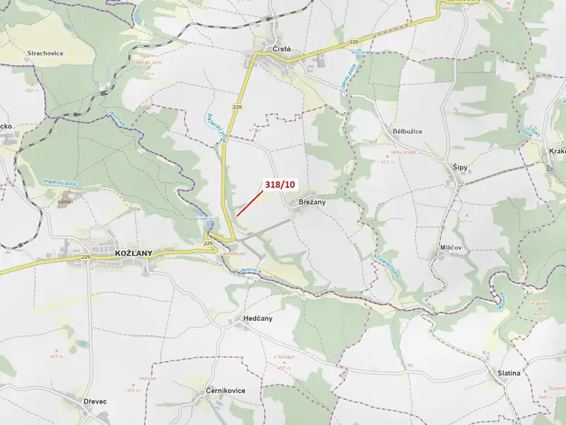 Dražba lesa 21 m², Břežany – náhled fotky 1