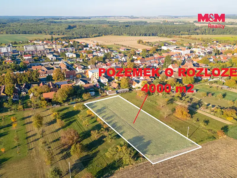 Prodej zahrady 4000 m², Kožlany – náhled fotky 3
