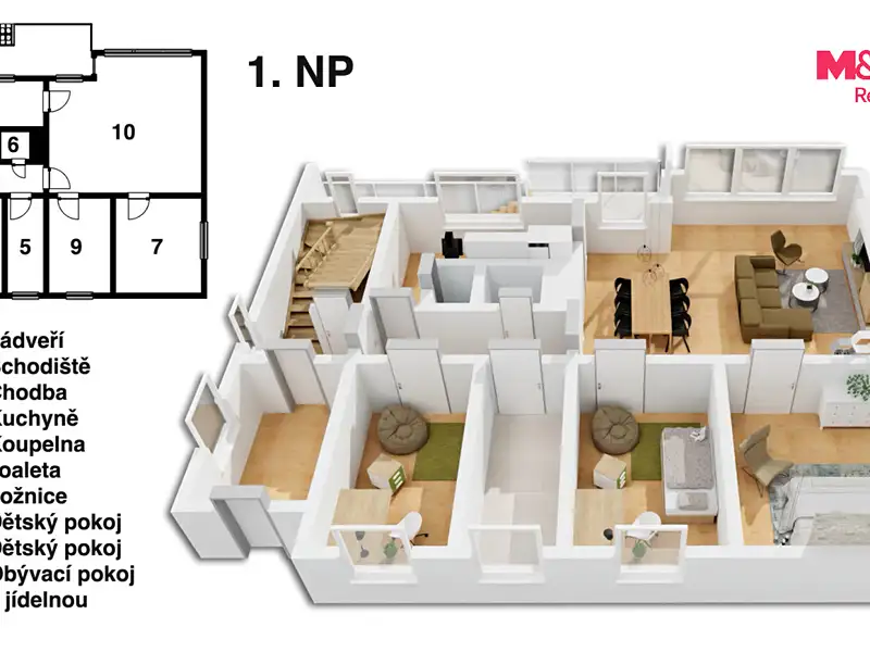 Prodej rodinného domu 236 m², pozemek 666 m², Solnice – náhled fotky 2
