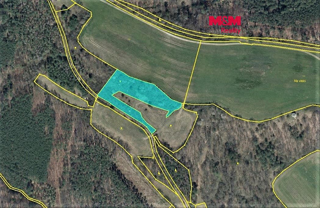 Prodej louky 5477 m², Úštěk – fotka 1 z 3