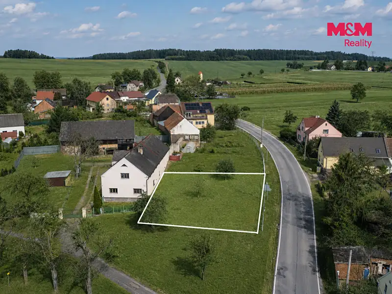 Prodej stavebního pozemku 617 m², Horní Kozolupy – náhled fotky 2