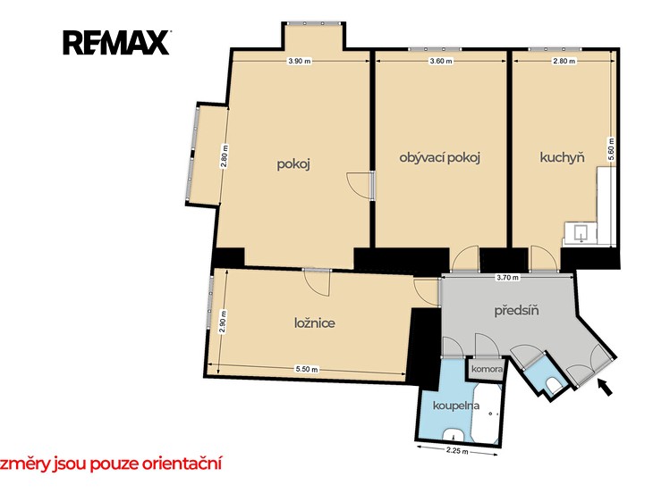 Квартира 3+1 на продаж, 99 м² (11 з 22)