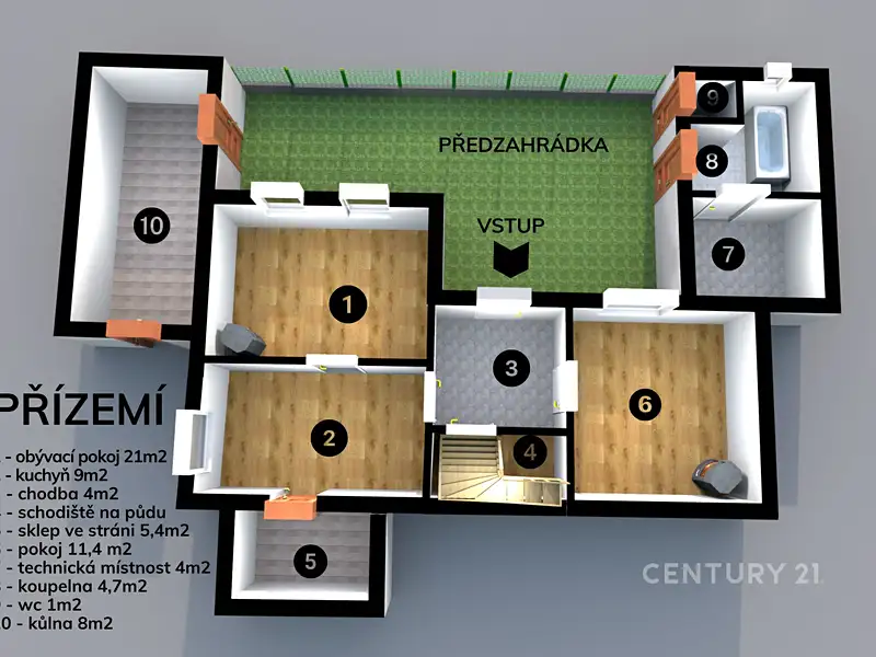 Prodej rodinného domu 72 m², pozemek 585 m², Letovice – náhled fotky 3
