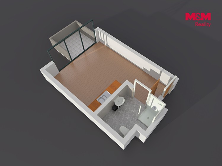Prodej bytu 1+kk, 38 m² (8 z 18)