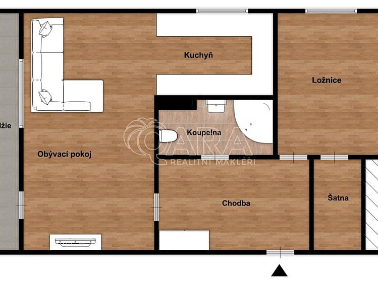 Квартира 2+1 на продаж, 63 м² (2 з 16)