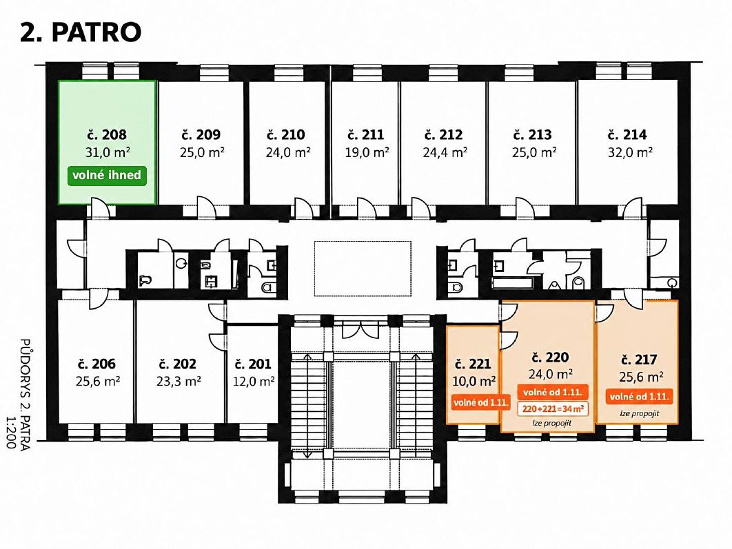 Pronájem kanceláře 26 m² – fotografie 2