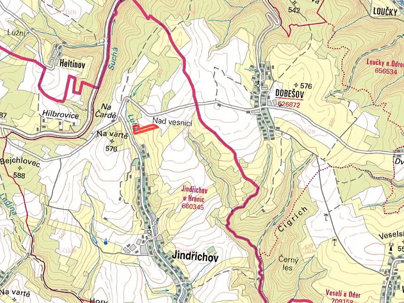Prodej louky 28723 m², Jindřichov – náhled fotky 2