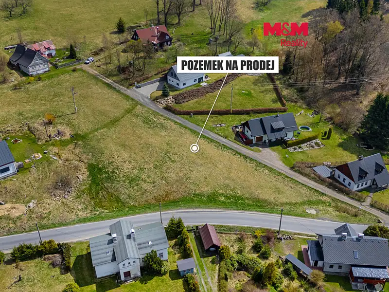 Prodej stavebního pozemku 1892 m², Lučany nad Nisou – náhled fotky 3