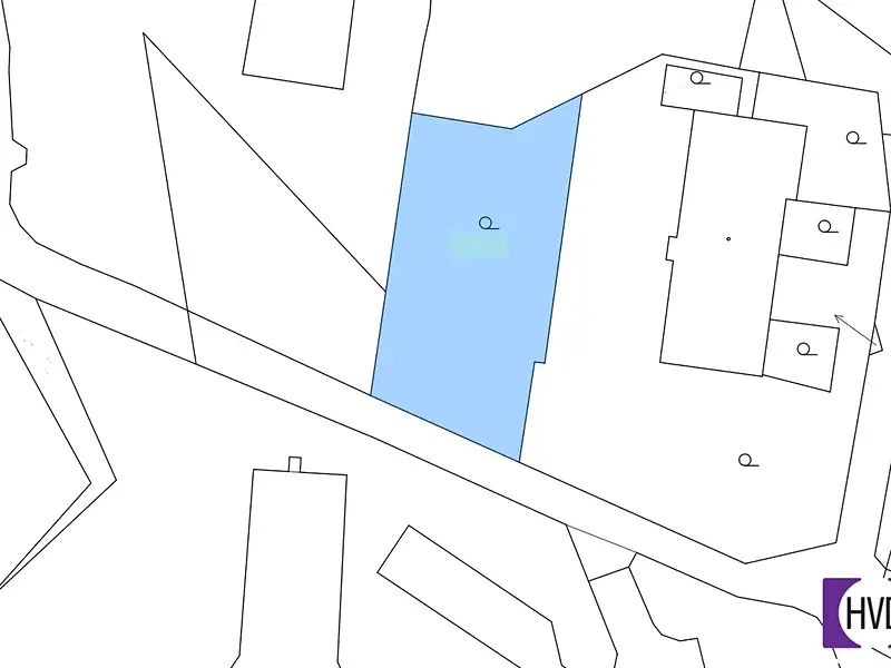 Prodej komerčního pozemku 877 m², Slapy – náhled fotky 2