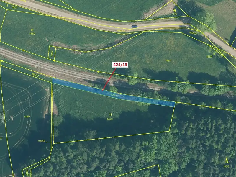 Dražba pozemku 392 m², Nerestce – náhled fotky 2