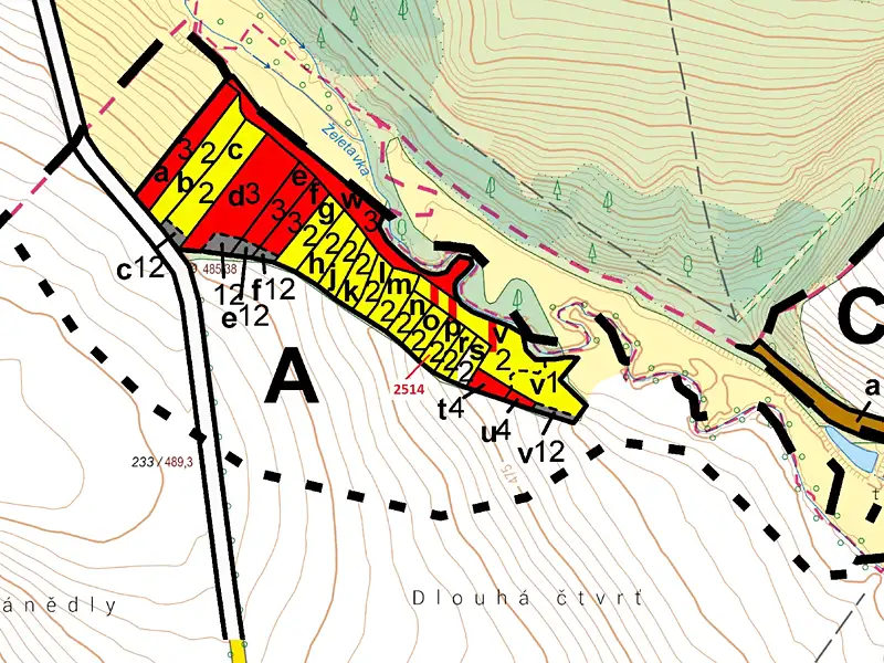 Dražba lesa 532 m², Chotěbudice – náhled fotky 3