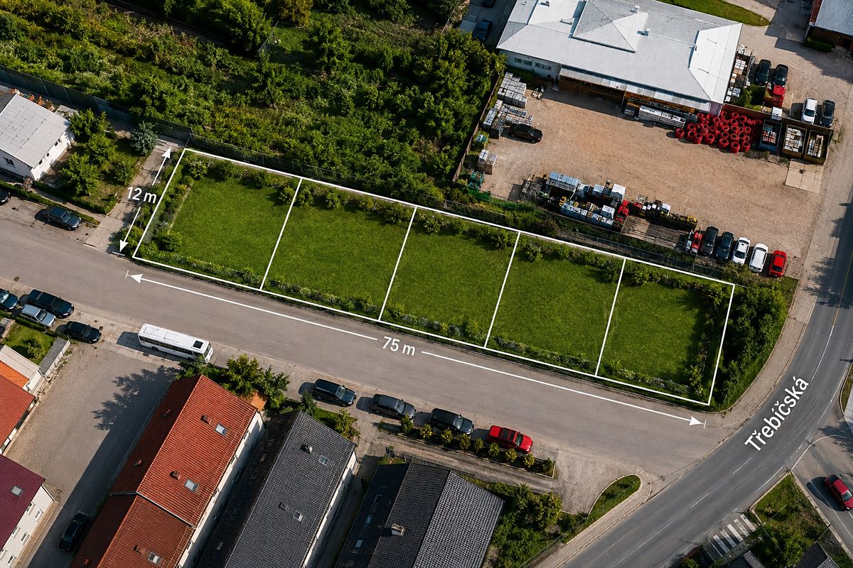 Prodej stavebního pozemku 900 m² – fotografie 4
