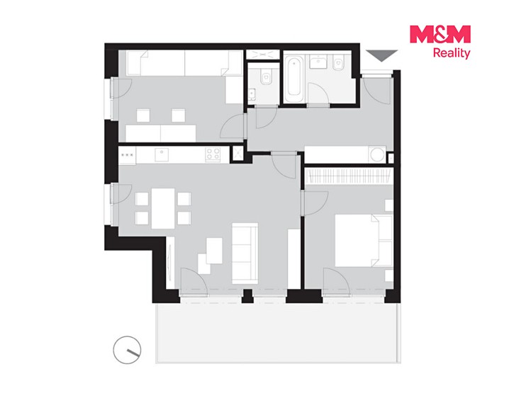 Квартира 3+kk на продаж, 91 м² (9 з 22)