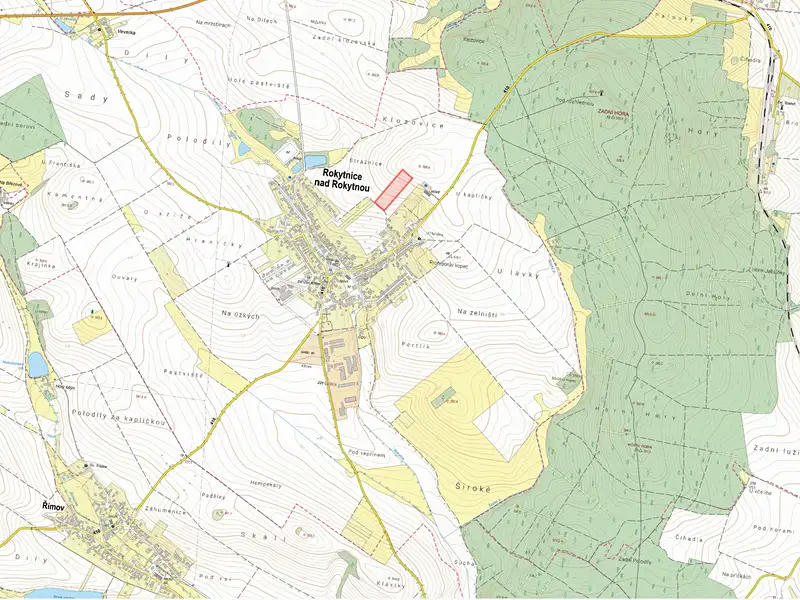 Prodej pole 17517 m², Rokytnice nad Rokytnou – náhled fotky 2