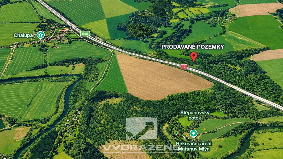 Prodej louky 528 m²