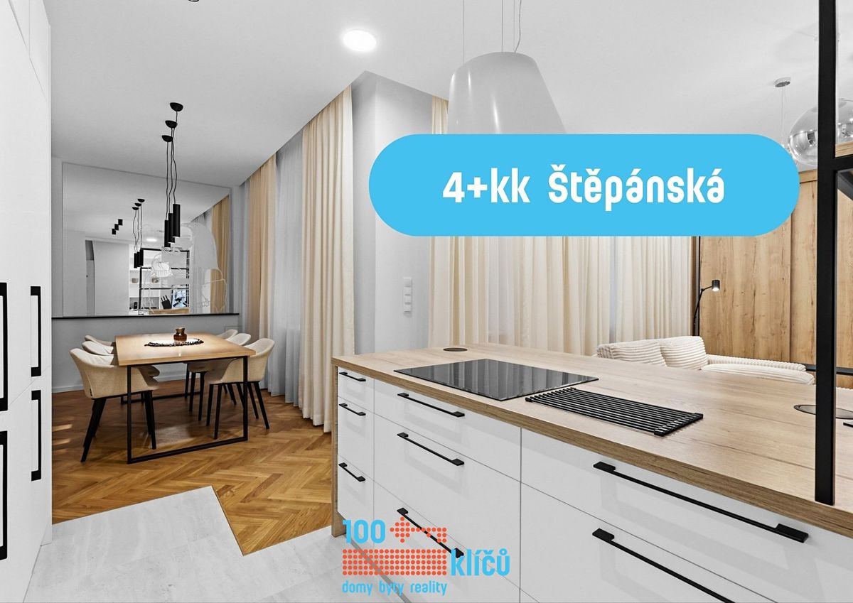 Pronájem bytu 4+kk 103 m²