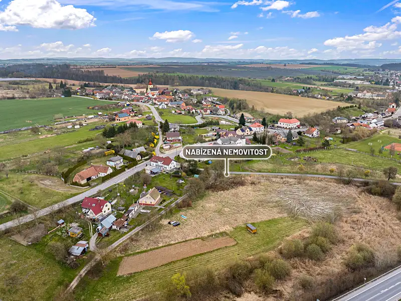 Prodej stavebního pozemku 1159 m², Velký Třebešov – náhled fotky 1