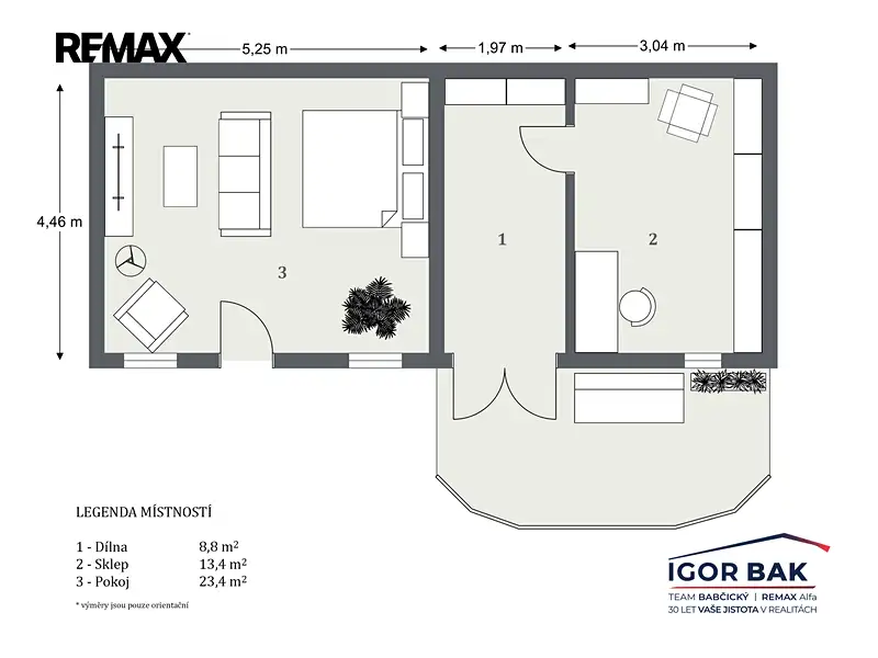 Prodej chaty 100 m², pozemek 1196 m², Sázava – náhled fotky 2