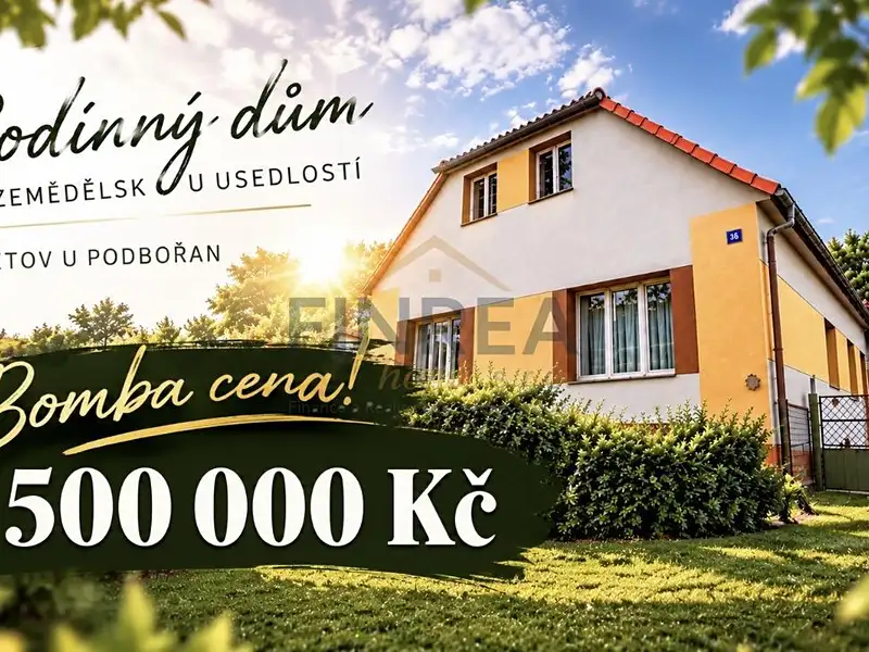 Prodej rodinného domu 400 m², pozemek 2047 m², Podbořany – náhled fotky 1