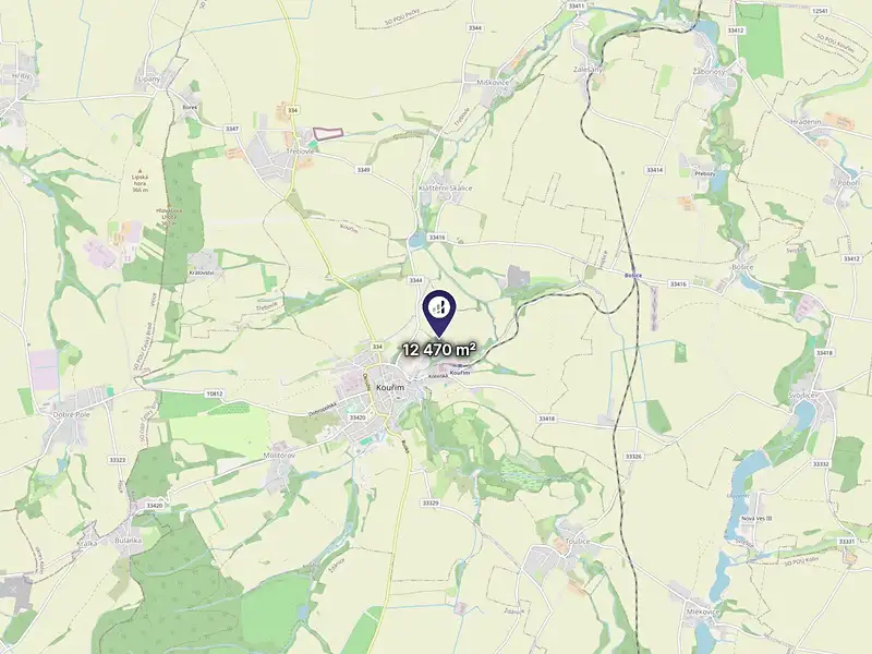 Prodej pole 12470 m², Kouřim – náhled fotky 3