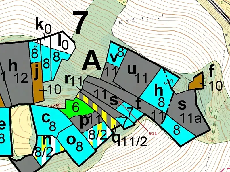 Dražba lesa 2882 m², Kovčín – náhled fotky 3