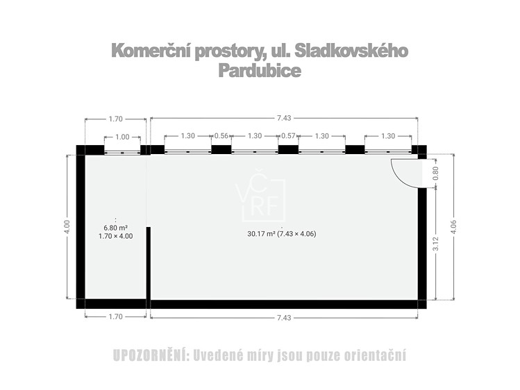 Pronájem komerčního prostoru, 37 m² (4 z 11)