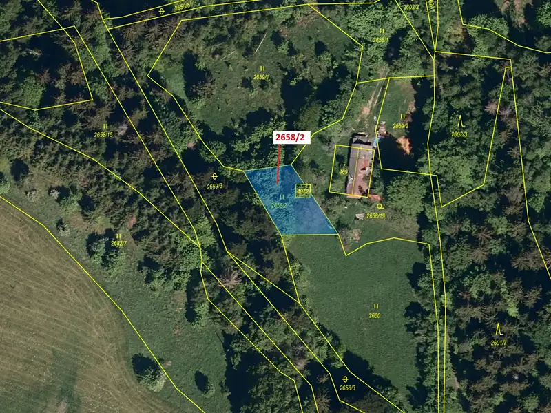 Dražba louky 465 m², Valašská Bystřice – náhled fotky 2