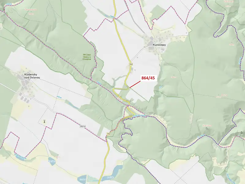 Dražba lesa 11 m², Kuroslepy – náhled fotky 1
