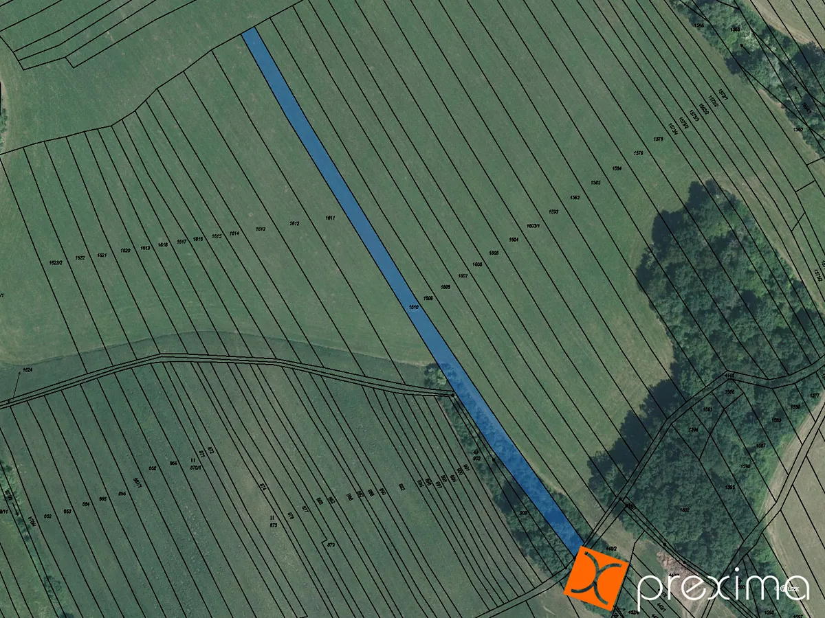 Prodej pole 2122 m²